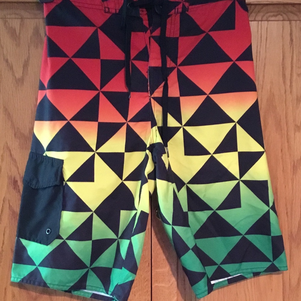 Hang Ten Boy’s Cargo Swim Shorts